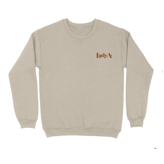 Lady A "Love You  Back" Crewneck Sweater