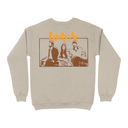 Lady A "Love You  Back" Crewneck Sweater