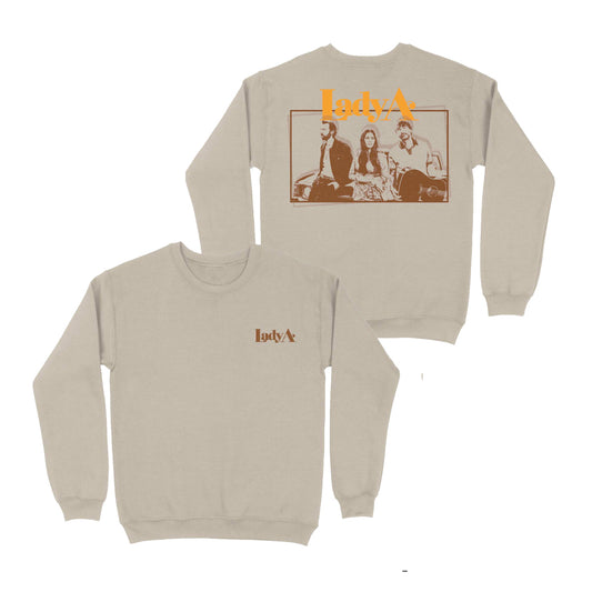 Lady A "Love You  Back" Crewneck Sweater