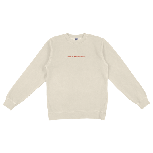 On This Winter's Night Crewneck Sweatshirt
