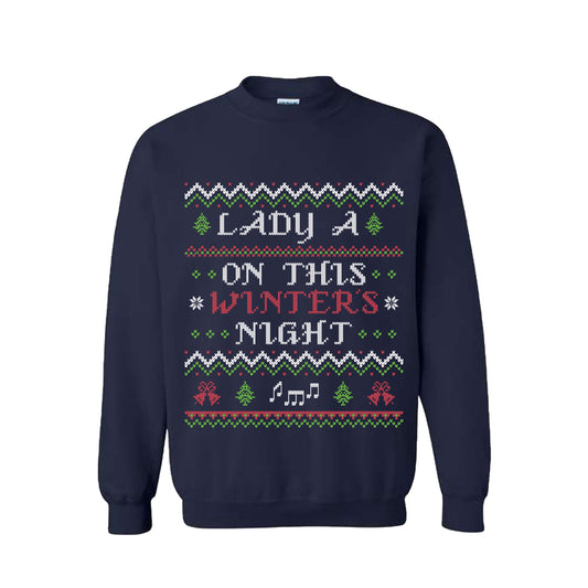 Winter's Night Holiday Crewneck