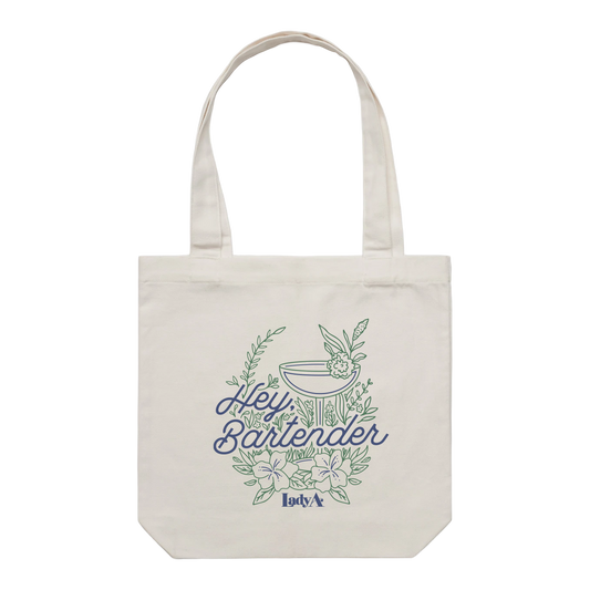 Hey Bartender Tote Bag