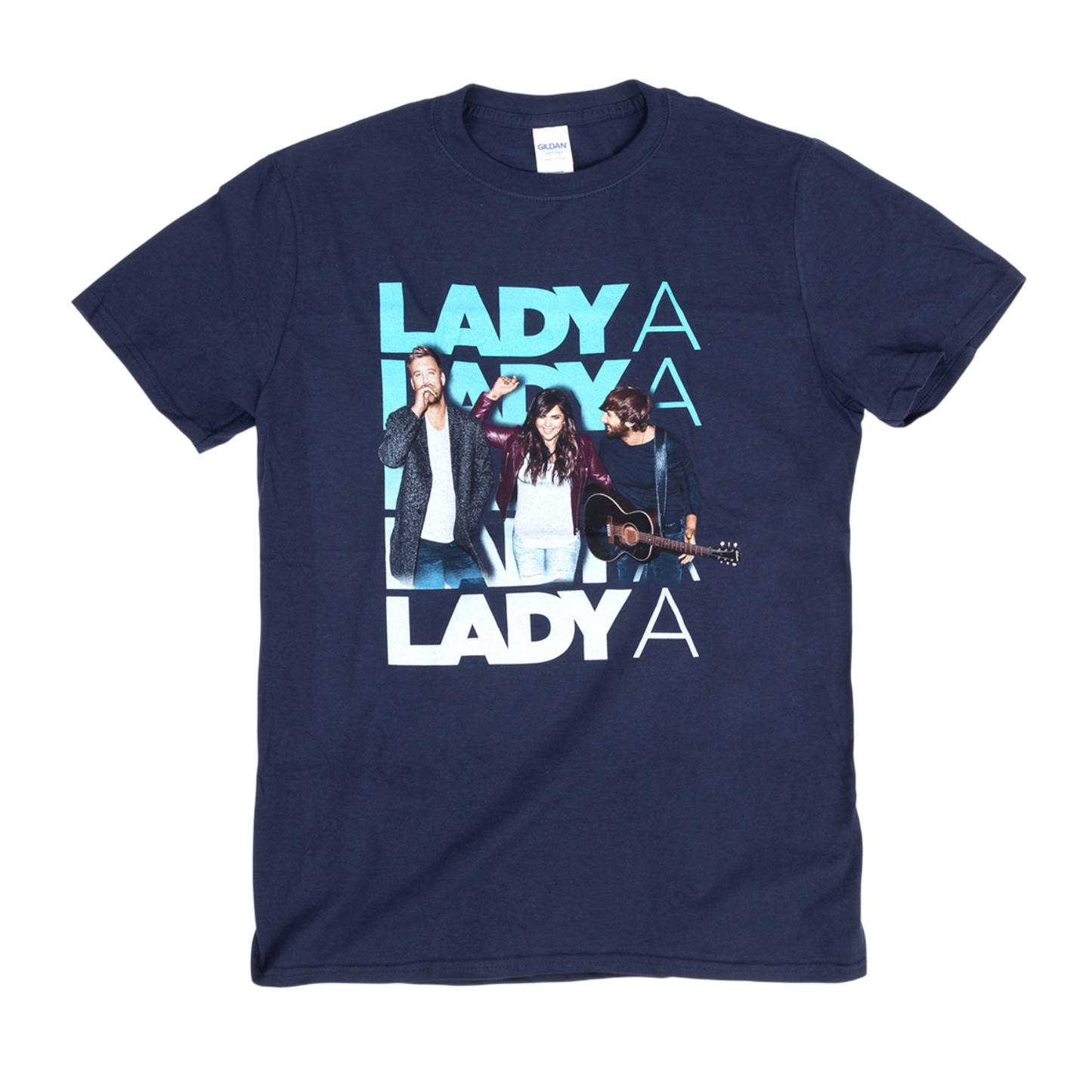 Lady A Band Image Navy T-shirt